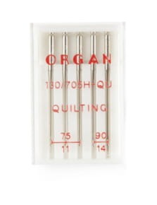 Igły Organ 130/705H-QU Quilting 3x75, 2x90