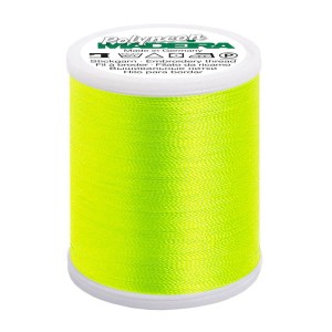 Nić hafciarska Madeira Polyneon 40, jaskrawo cytrynowa, 1000m