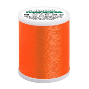 Nić hafciarska Madeira Polyneon 40, jaskrawo pomarańczowa, 1000m