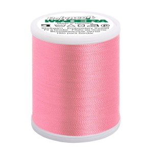 Nić hafciarska Madeira Polyneon 40, różowa, 1000m