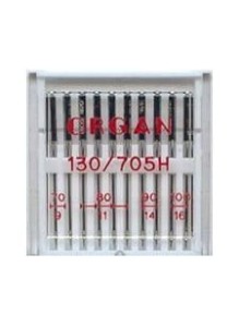 Igły uniwersalne Organ grubość 2x70, 4x80, 2x90, 2x100 - 10 szt