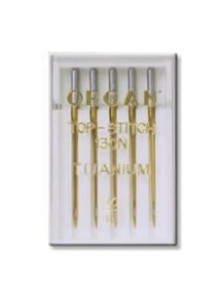 Igły Organ Top-Stitch 130N Titanium 70 - 5 szt