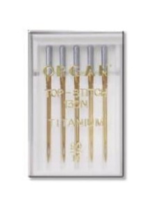 Igły Organ Top-Stitch 130N Titanium 90 - 5 szt