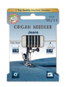 Igły Organ Jeans ECO grubość 90 - 5 szt