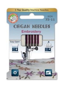 Igły Organ Embroidery ECO 75