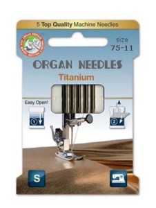 Igły Organ Titanium ECO 75