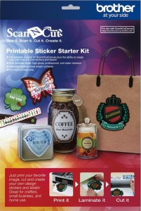 Zestaw startowy do robienia naklejek