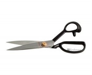 Nożyczki metalowe kute 9 cali 22,5 cm szare