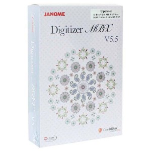 Uaktualnienie starszych wersji programu Janome do wersji Digitizer MBX v5.5