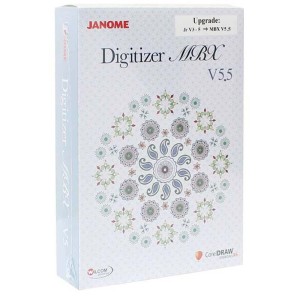 Rozszerzenie programu Janome Digitizer z JR do pełnej wersji MBX v5.5