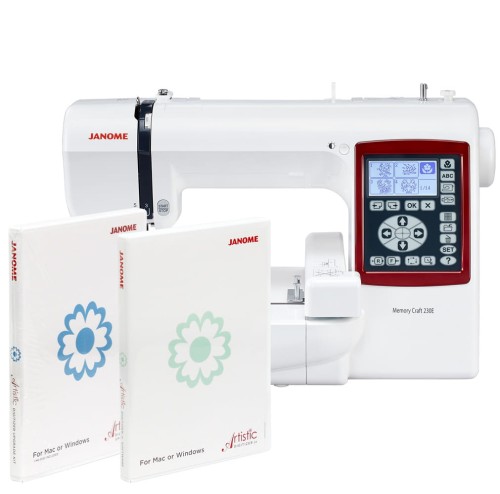 Janome MC230E Artistic JR, Upgrade do pełnej wersji.jpg