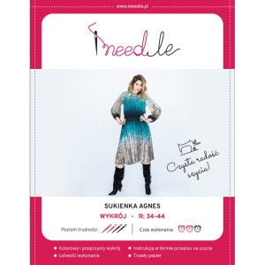Wykrój na sukienkę damską Agnes