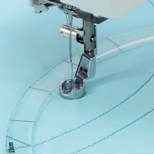 Stopka do pikowania, haftowania i cerowania przy linijce Janome (rotacyjny 9 mm)