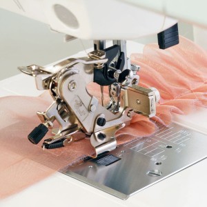 Stopka do falbanek i zakładek Janome (rotacyjny 9 mm)