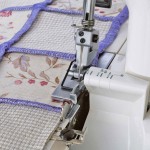 Prowadnik do równego prowadzenia ściegu do owerloka Janome AT2000D