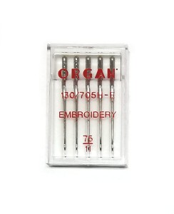 Igły Organ Embroidery 130/705H-E 75 - 5 szt