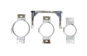 Zestaw 3 tamborków okrągłych + uchwyt PRPRFK1