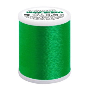 Nić hafciarska Madeira Polyneon 40, zielony trawiasty, 1000m