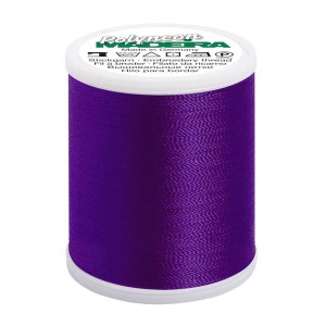 Nić hafciarska Madeira Polyneon 40, ciemny fiolet, 1000m