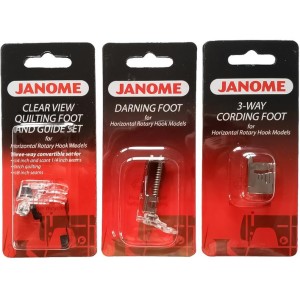 Zestaw stopek Janome 5 (rotacyjny)