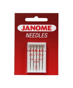 Igły Janome do tkanin - 5 szt. o grubości 90 (ściegi dekoracyjne)