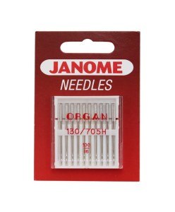 Igły Janome do tkanin - 10 szt. o grubości 100