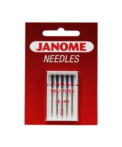 Igły Janome do jeansu - 5 szt. o grubości 110