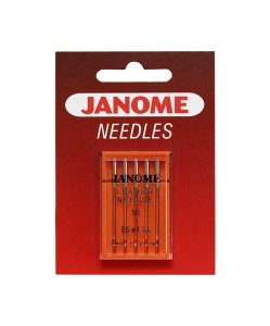 Igły Janome do skór - 5 szt. o grubości 100