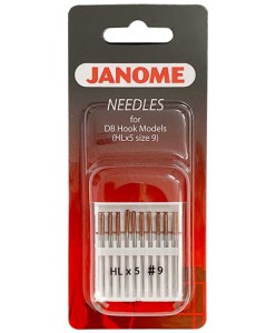 Igły Janome do tkanin - 10 szt. grubość 70 (tylko do modelu Janome 1600P i HD9)