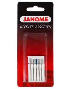 Igły Janome do tkanin - 5 szt. o grubości 75 i 90