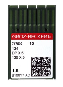 Igły szwalnicza Groz Beckert 135x5 LR do skóry różne rozmiary