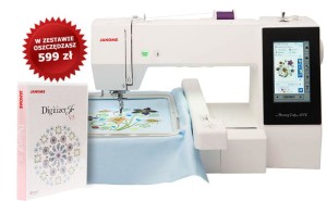Janome MC500E + Digitizer JR 5.0 + Darmowa wysyłka w 24H