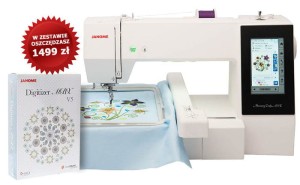Janome MC500E + Digitizer MBX 5.5 + Szkolenie z obsługi + Darmowa wysyłka w 24H