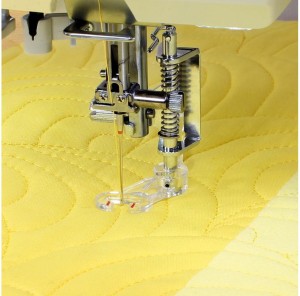 Stopka do pikowania, haftowania i cerowania Janome (otwarta, rotacyjny, wysoki)