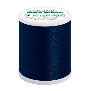 Nić hafciarska Madeira Polyneon 40, ciemno granatowa, 1000m