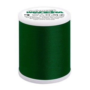 Nić hafciarska Madeira Polyneon 40, sosnowo zielona, 1000m