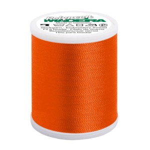 Nić hafciarska Madeira Polyneon 40, mandarynkowa, 1000m