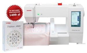 Janome MC400E +  Digitizer MBX 5.5 + Szkolenie z obsługi + Darmowa wysyłka 
