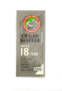 Igły Organ HAx1 grubość 110/18