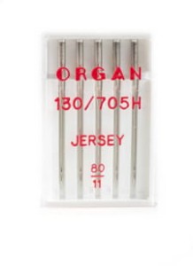 Igły Organ Jersey grubość 80 - 5 szt