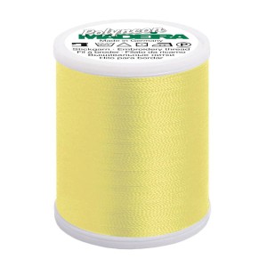 Nić hafciarska Madeira Polyneon 40, matowo cytrynowa, 1000m