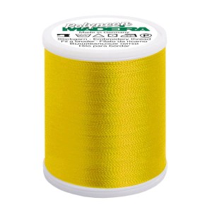 Nić hafciarska Madeira Polyneon 40, złoty kanarkowy, 1000m