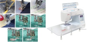 Zestaw do quiltingu do maszyny do szycia Janome Skyline S5, S6