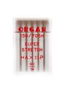 Igły Organ z kulką Super Stretch grubość 90 - 5 szt
