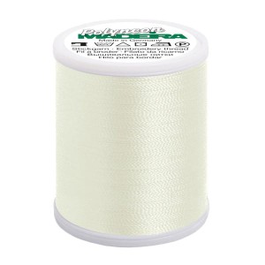 Nić hafciarska Madeira Polyneon 40, biaława, 1000m