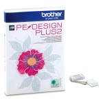 Program do projektowania haftów  Brother PE-Design PLUS 2